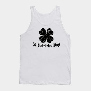 Metal Shamrock: St. Patrick's Day for Metal Fans Tank Top